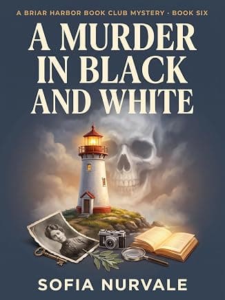 A Murder in Black and White cover